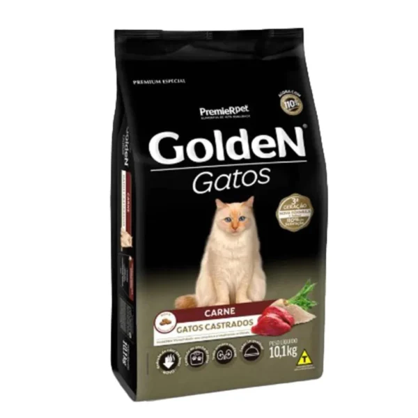 Golden Gato Cast Carne 10 Kg